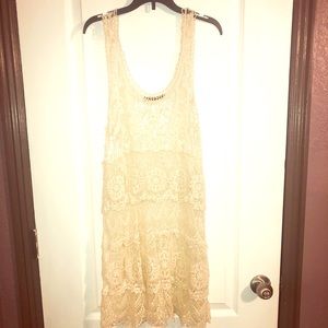 Mesh Crocheted Dress